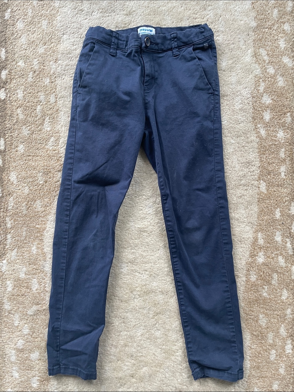 Mayoral Boys Dark Blue Slim Chinos